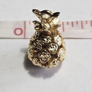 Gold Pineapple Pendant Necklace - Women Jewelry